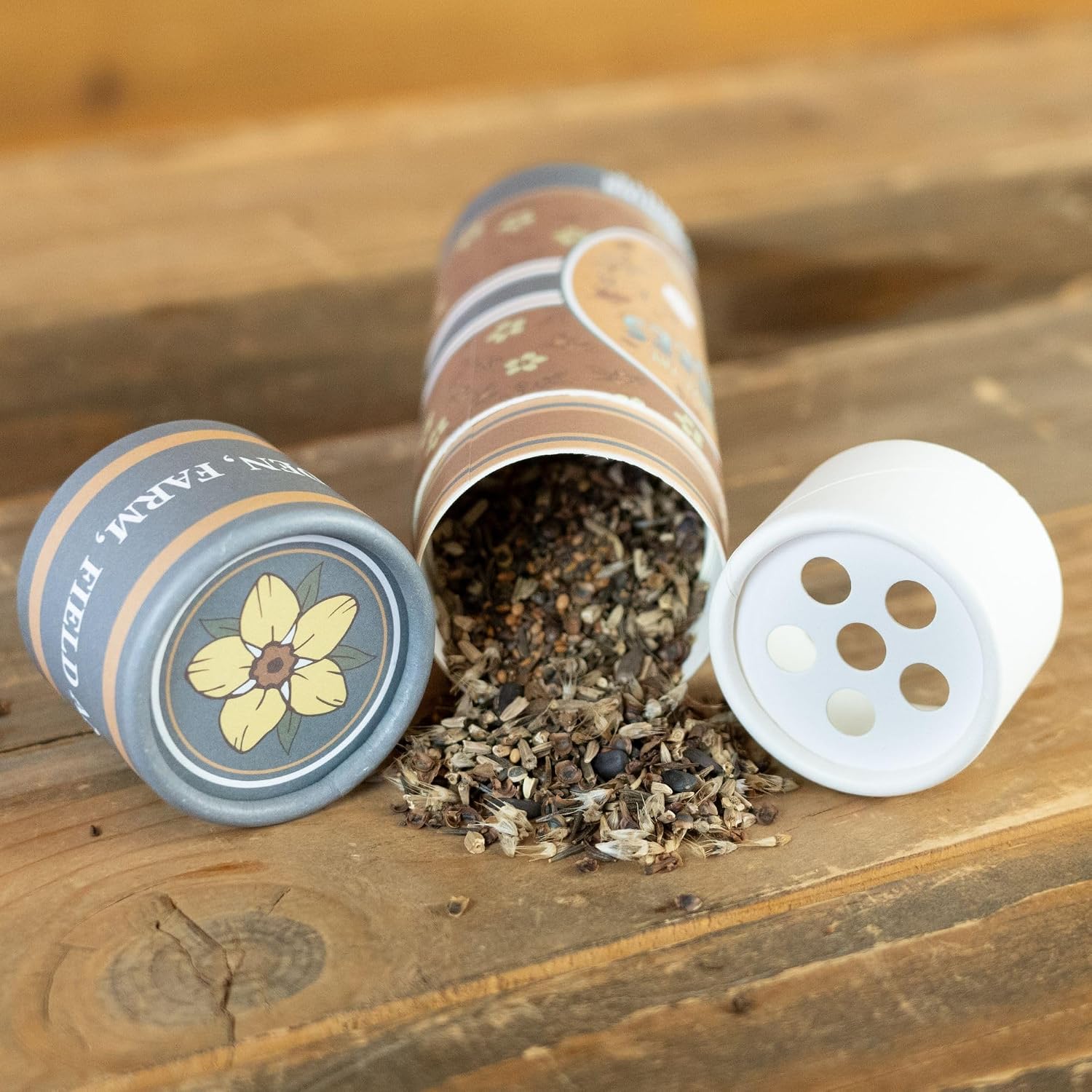 Mountain Valley Seed Co Pollinator Wildflower Seed Shaker Collection | 300,000+ Seeds Hummingbird & Butterfly, Monarch