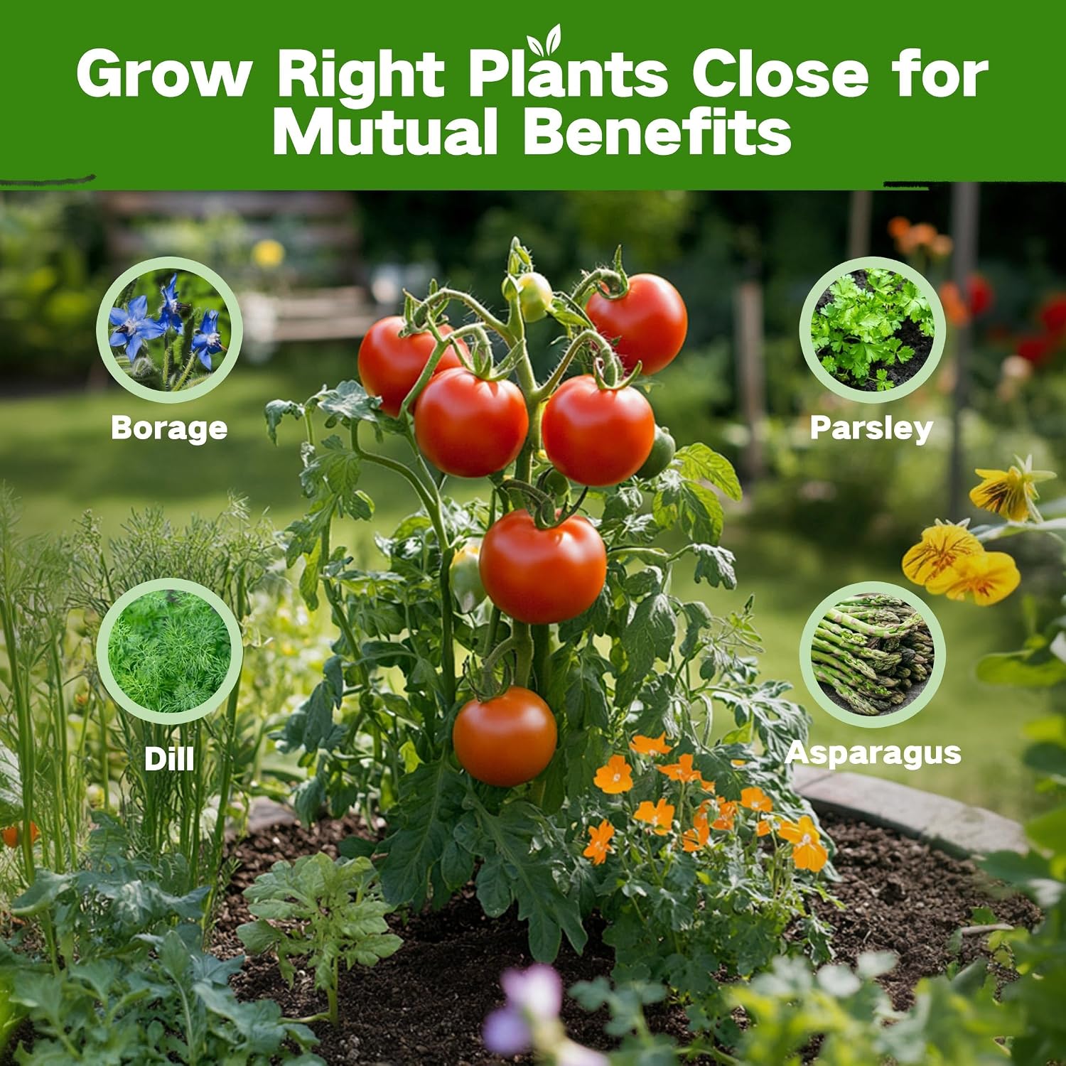 Lush&Dew Companion Plants Heirloom Seed Bank, Gardening Gifts for Women Men | 32 Varieties 30,000+ Non-GMO Vegetable