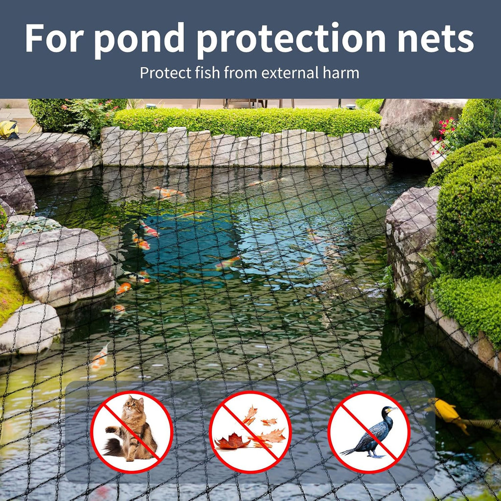 Garden Netting,7.5ft x 65ft Black Bird Netting Heavy Duty,Rabbit,Squirrels,Anti Birds,Larger