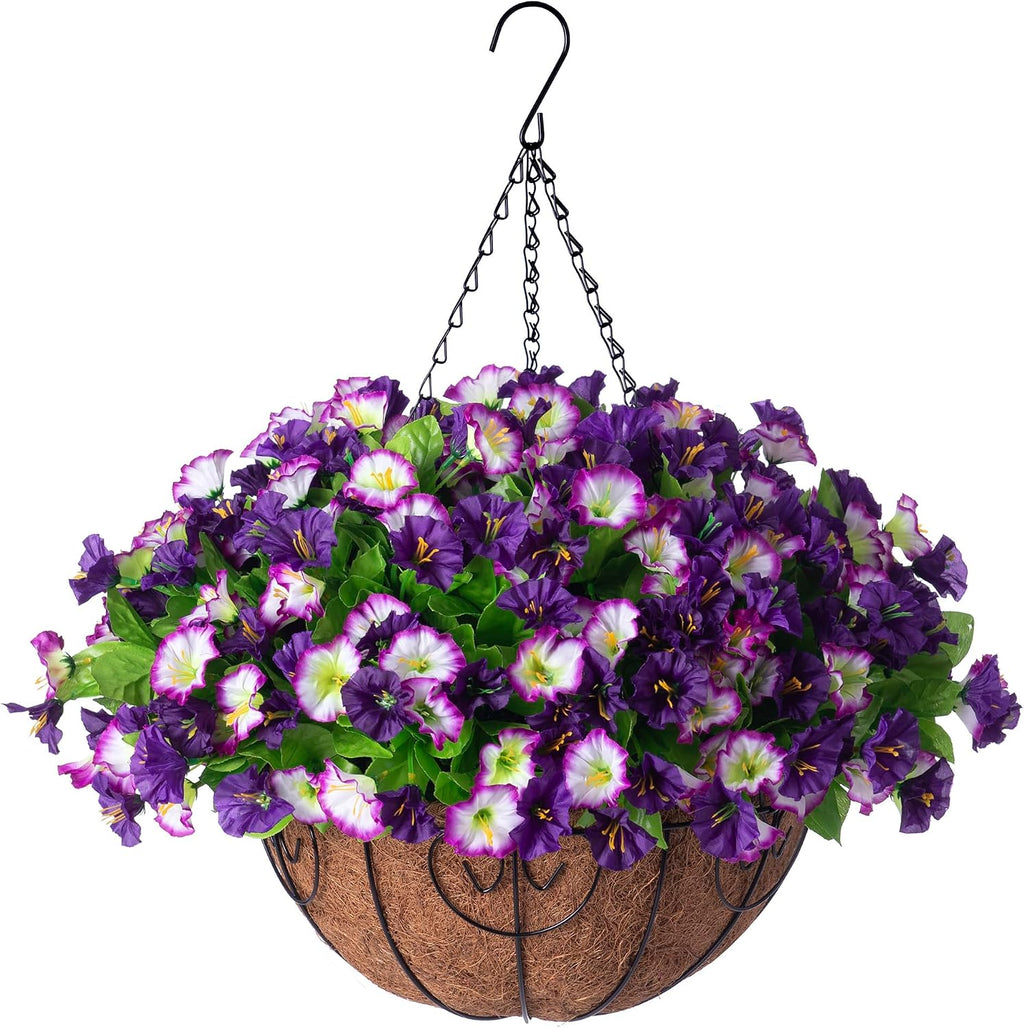 Artificial Flowers in Wood Box, Centerpieces for Tables Farmhouse Decor