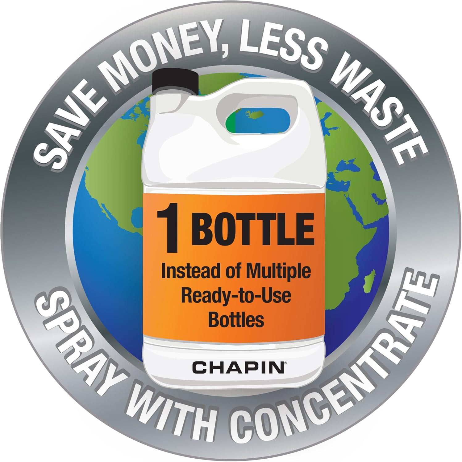 Chapin 2-Gallon Heavy-Duty Compression Sprayer | Chemical-resistant seals for weed killers, fertilizers, insecticides