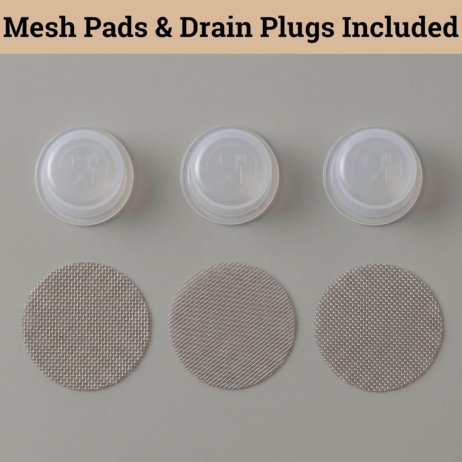 Ceramic Pots for Plants Set of 3, 6, 5, 4 Inch Diameter with Drainage Holes | Thick Durable Ceramic Pots, Plant Pots