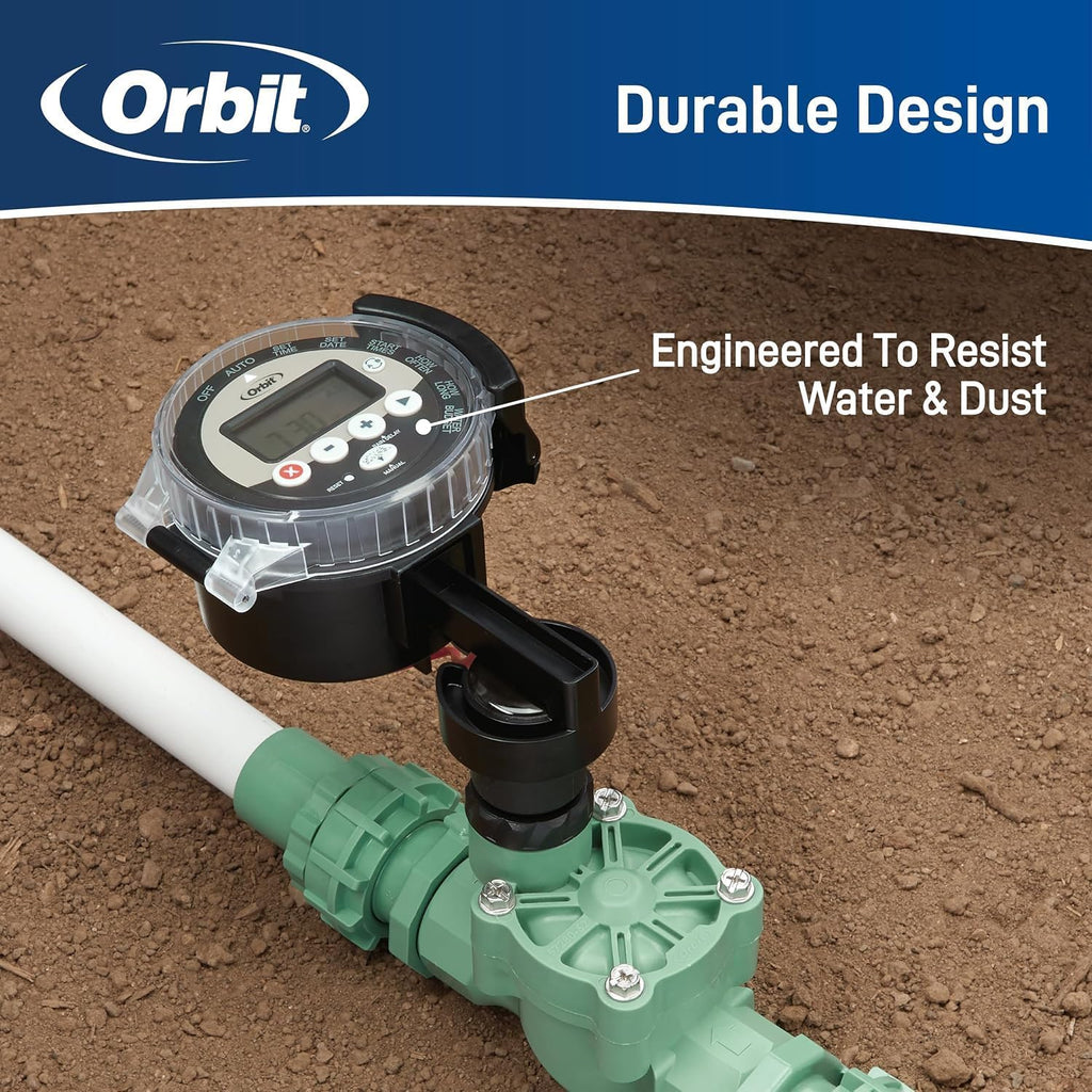 2-Pack Orbit 57865 Battery-Operated Sprinkler Timer - Convenient Automated Watering Device (2 Total timers)