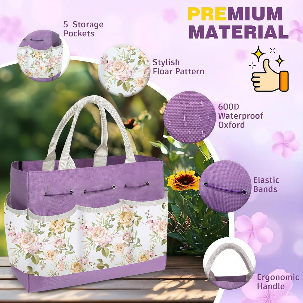 22Pcs Gardening Tools Set for Women Heavy Duty Garden Hand Tool Kit,Birthday Gifts for Mom Wife Grandma Beginner