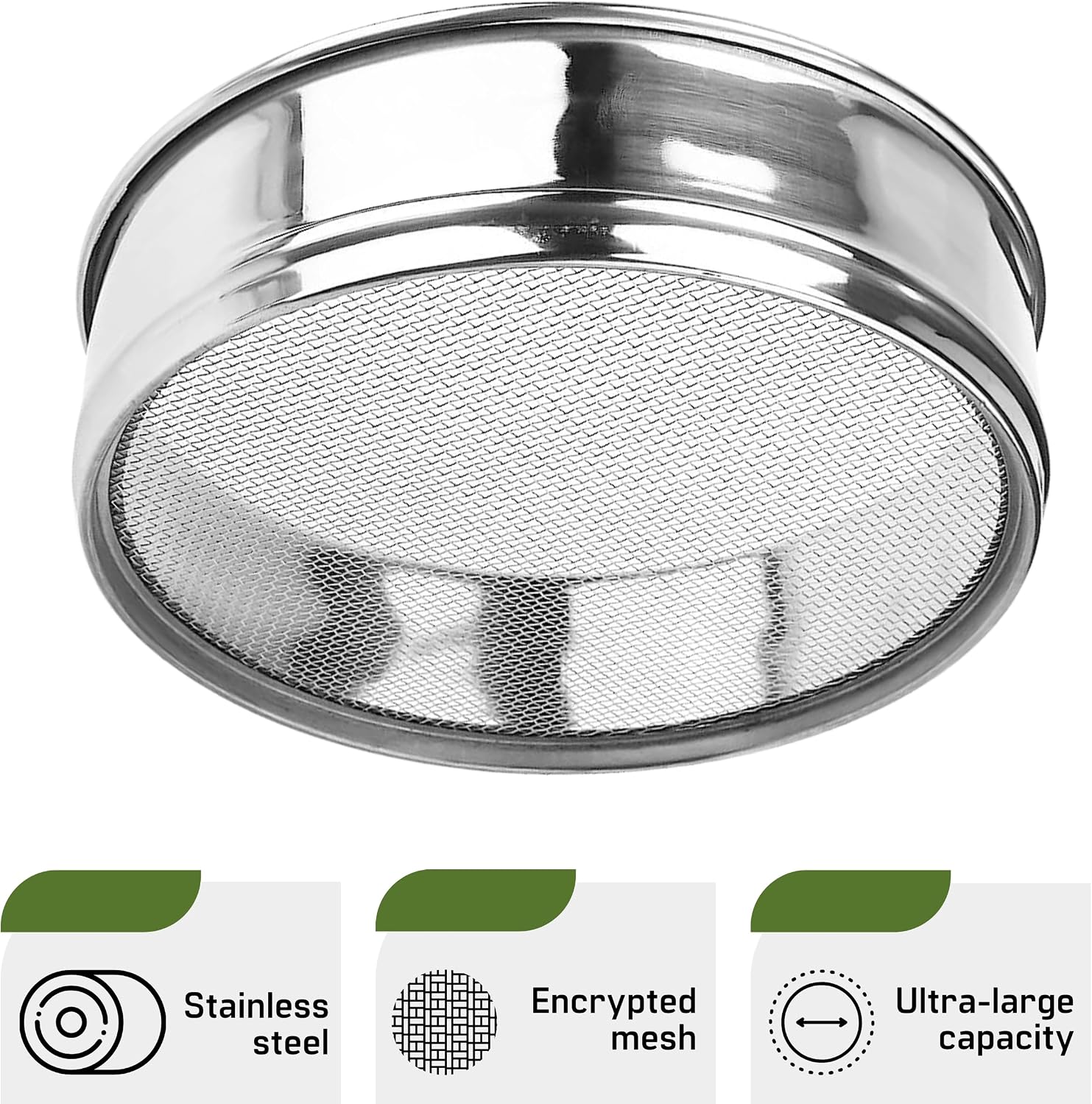 Stainless Steel 4-Tier Seed Sprouting Kit, 6'' Diameter, Indoor Gardening Planter for Microgreens Broccoli Sprouts