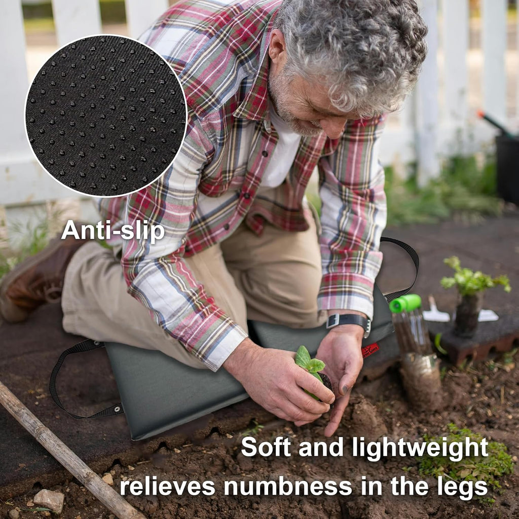 Extra Thick Soft Kneeling Pad for Men and Women, Waterproof Gardening Pads with Memory Foam, Yoga or Exercise Cleaning