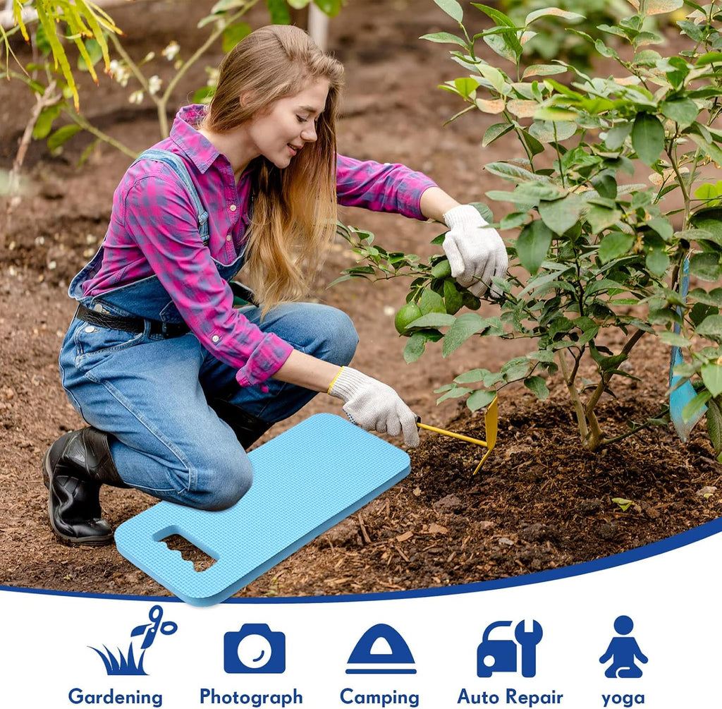 Riakrum 20 Pcs Garden Kneeling Pad Garden Knee Pad Thick Foam Knee Mat Waterproof Cushion for Kneeling Multi Functional