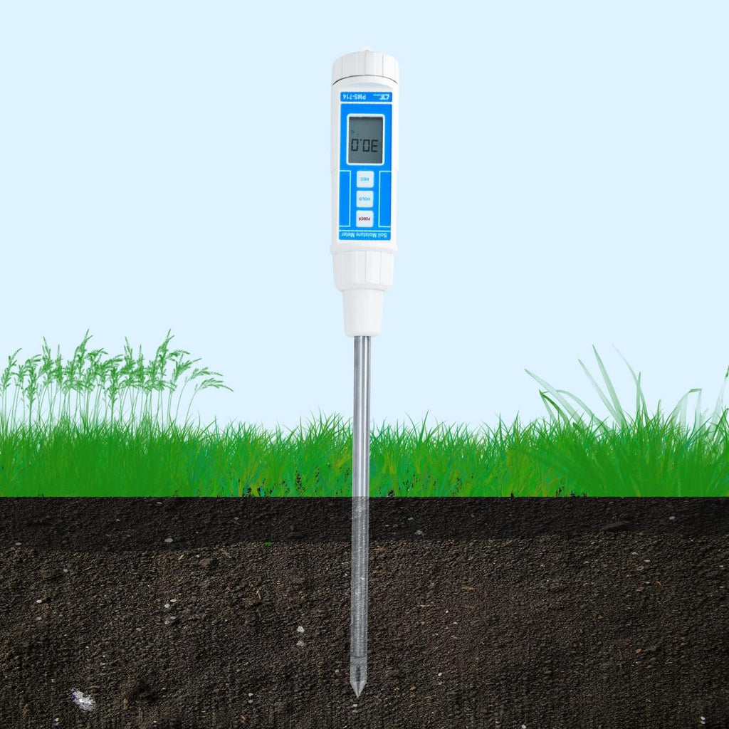 Electronic Soil Moisture Meter for Agriculture, Labs, Field Industries, Foxnuts Farming, Chestnuts Farming, Crops Along
