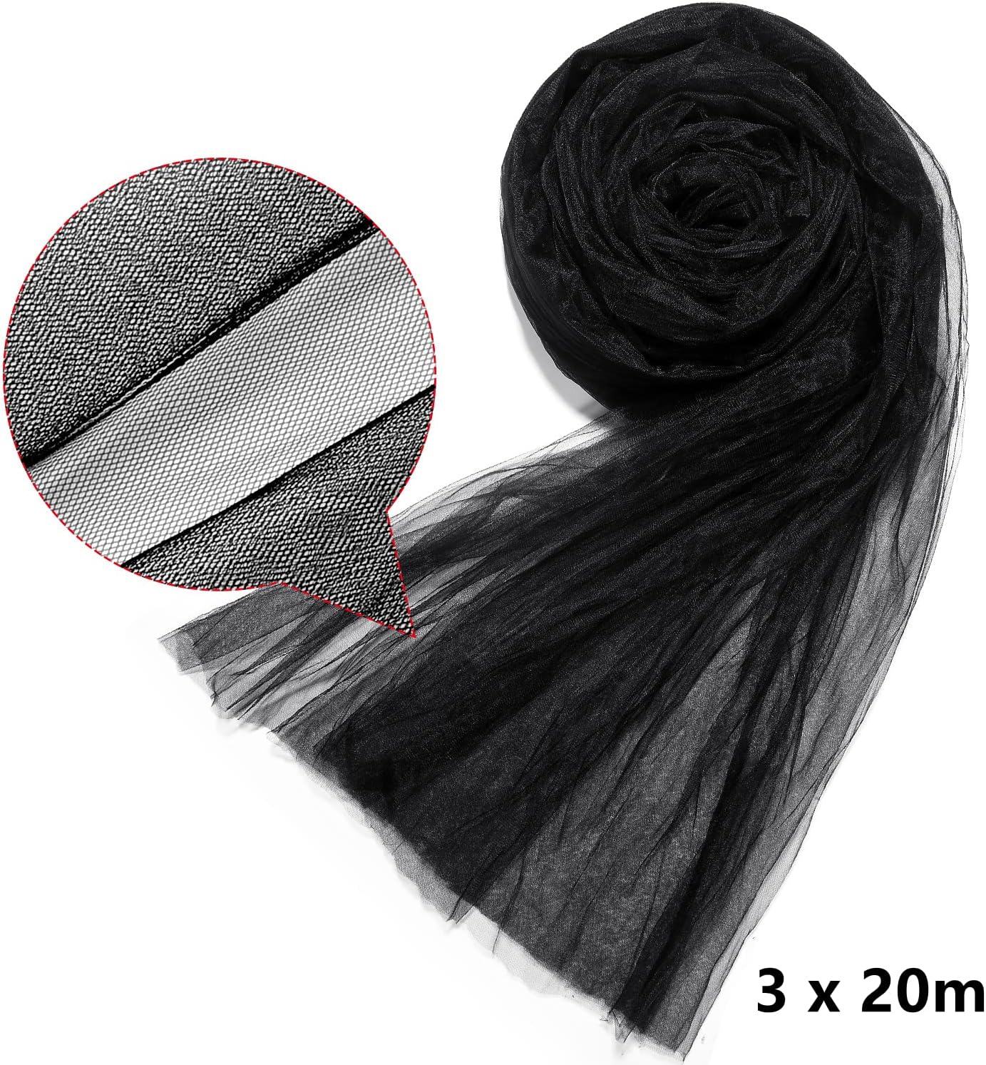 Zonon Mosquito Netting Garden Insect Mesh Netting Garden Patio Mesh Screen Net Fly Insect Bug Bird Net Barrier for