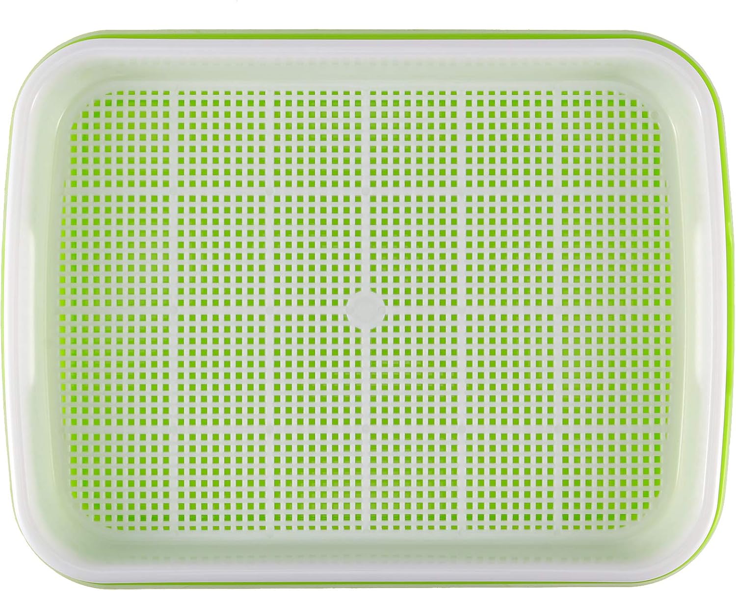 8 Pack Seed Sprouter Tray, BPA Free, Big Capacity Seed Germination Tray, Healthy Wheatgrass Seeds Grower with Lid for