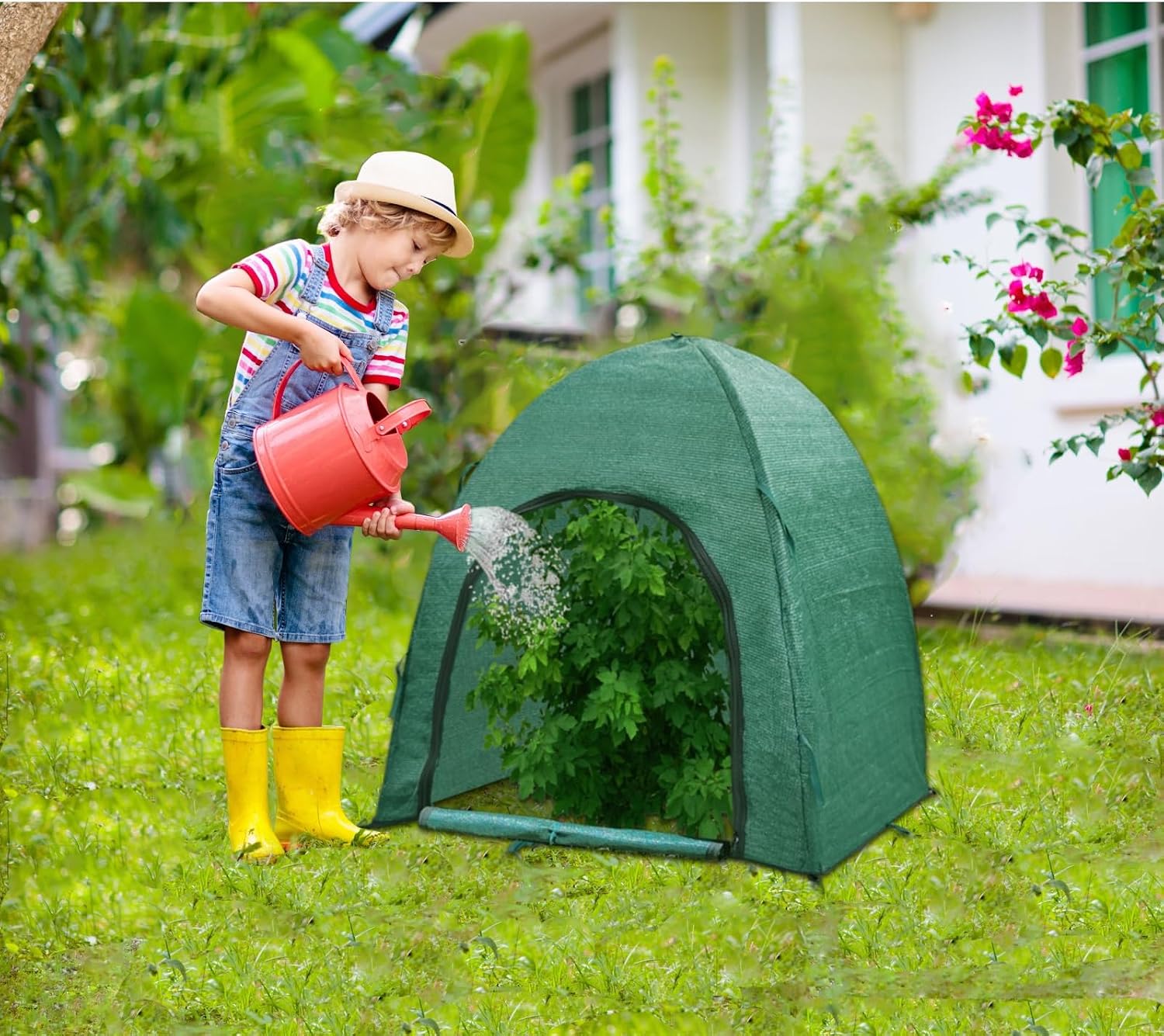 Winter Plant Covers for Snow and Ice Protection Shrub Cover Freeze Protection Plant Tent Protect Outdoor Plant and