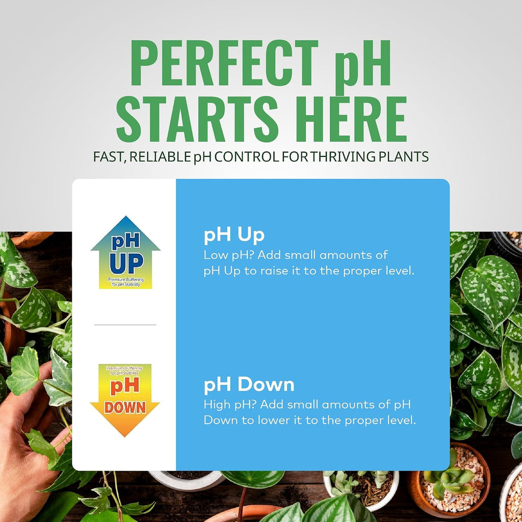 General Hydroponics pH Down Liquid Premium Buffering For pH Stability, 1-Gallon