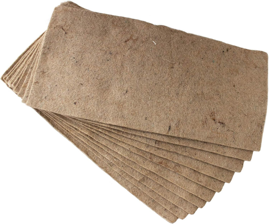 Handy Pantry Pro Micro Jute Microgreens Grow Mat 10x20 Inche Pack of 10 Pad | 1020 Growing Trays - Hydroponic Grow