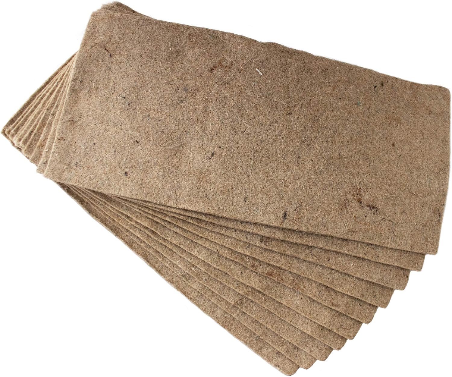 Handy Pantry Pro Micro Jute Microgreens Grow Mat 10x20 Inche Pack of 10 Pad | 1020 Growing Trays - Hydroponic Grow