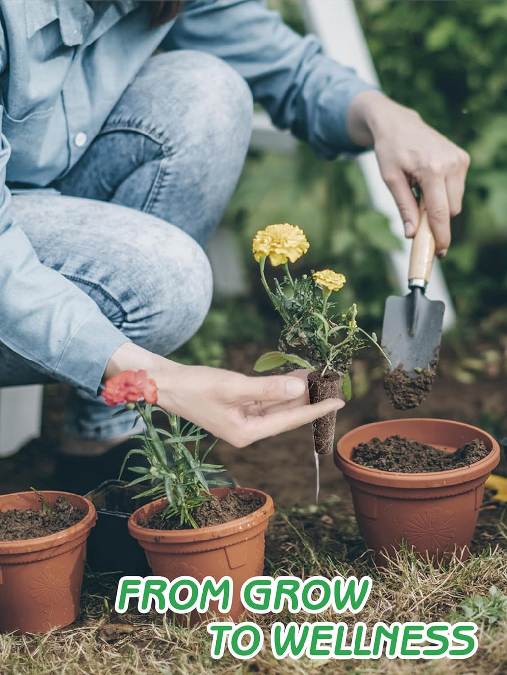 Growell 240 Pcs Hydroponic Pods Kit, 120 Grow Sponges & 120 Pod Labels | Faster Rooting, Hightly Breathable &