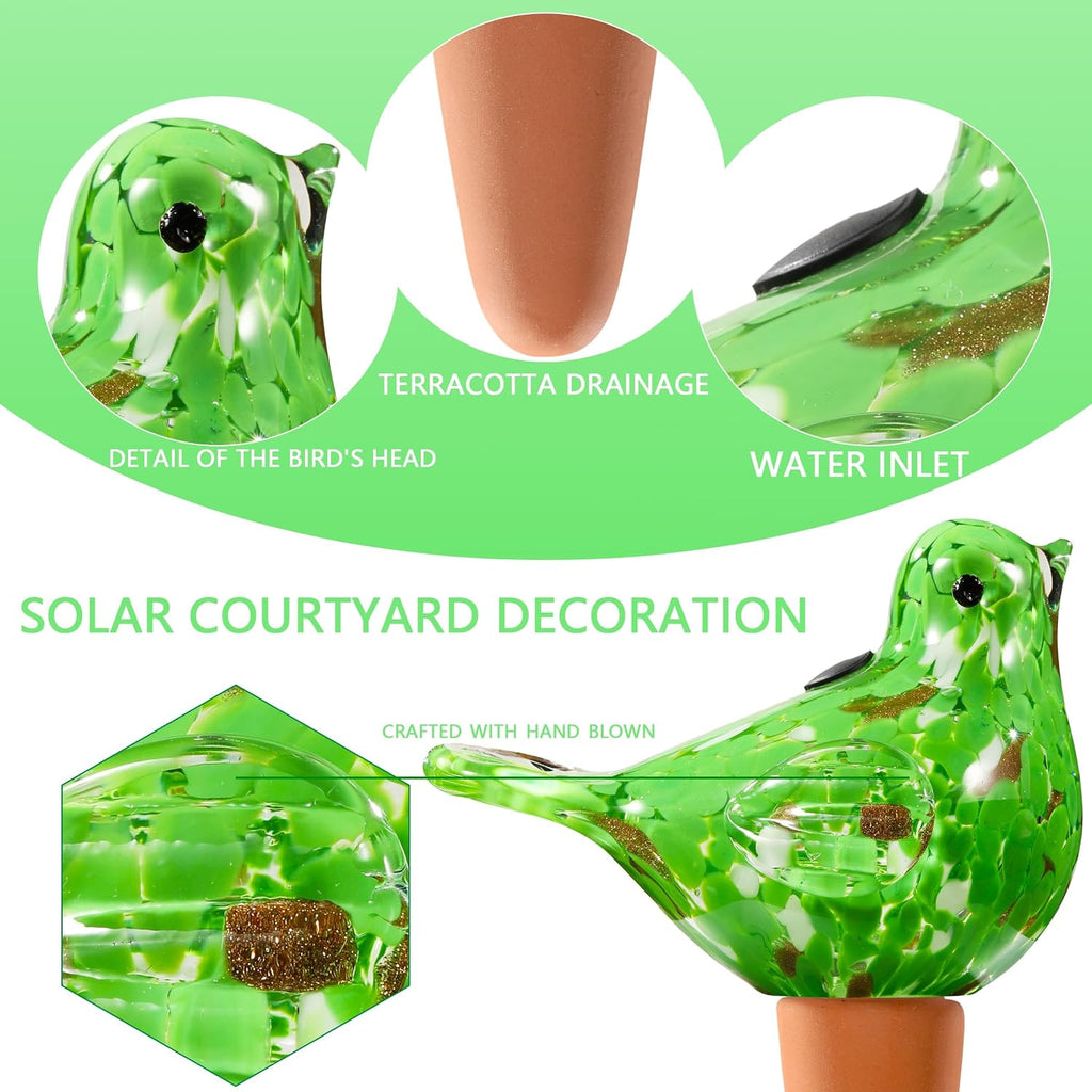 Watering Globes for Plants, Bird Shaped Water Spikes, Automatic Watering Spikes, Automatic Self Watering Planter Insert