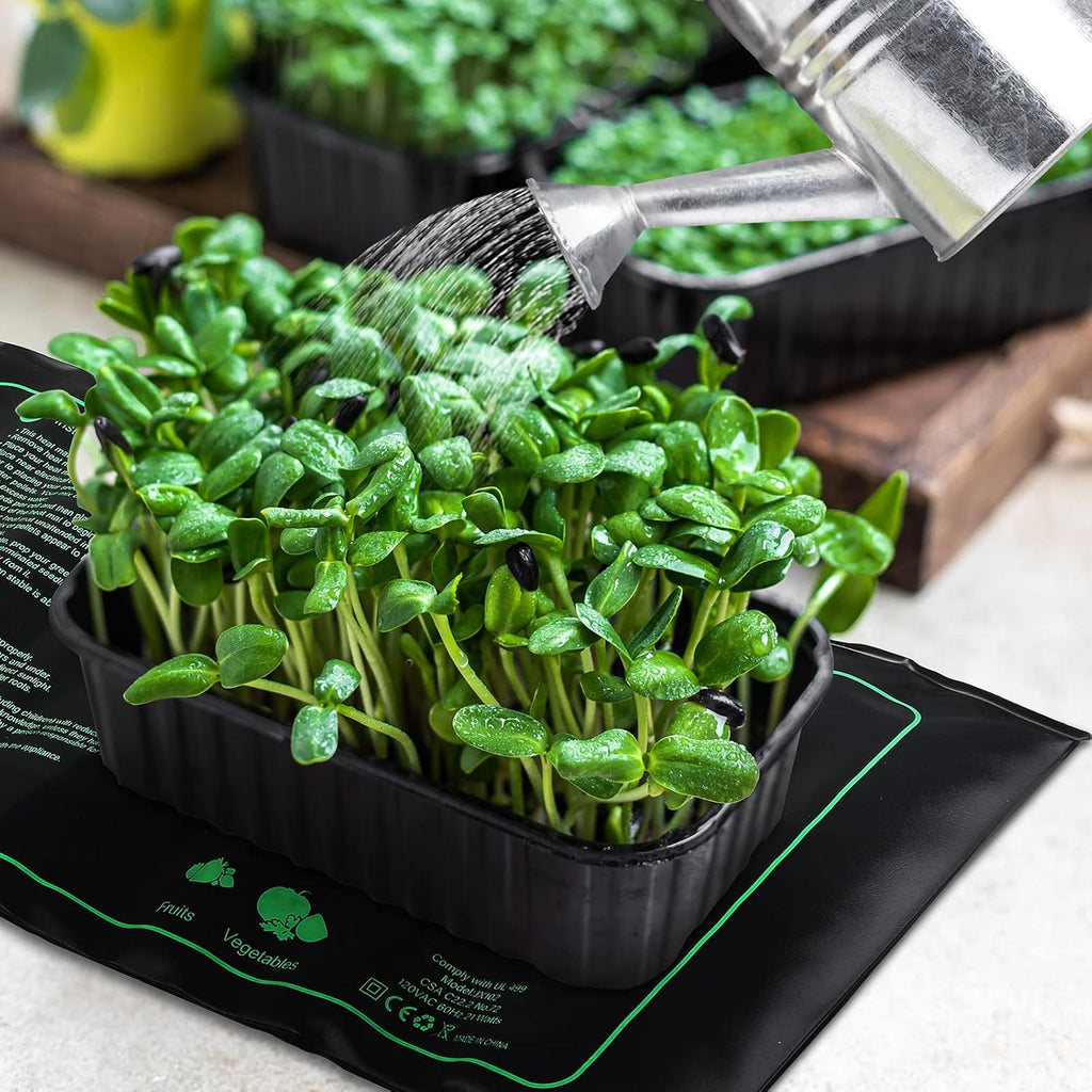 4 Pack Seedling Heat Mat Heating Mat for Seedlings Grow Mats Waterproof Hydroponic Heating Pad Heat Plant Heating Mat