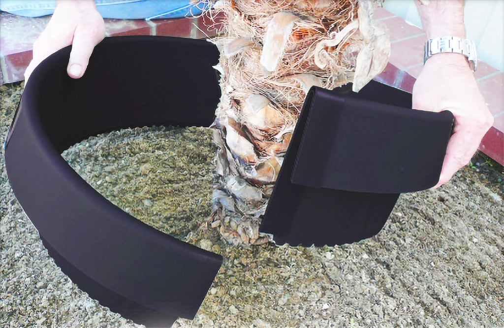 6-Pack 24-inch Tree Planting Rings – Deep Root Watering Basin & Edging.
