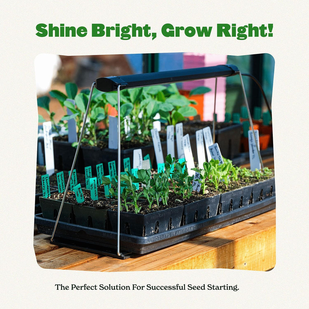 Seed Starting Grow Light – Full-Spectrum LED with Adjustable Height for Indoor Seedlings | Energy-Efficient