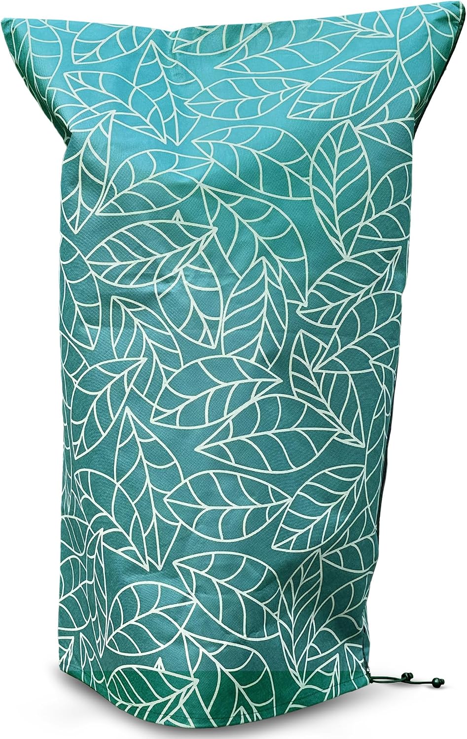 Plant Covers Freeze Protection 59"x91" | 2-Pack Winter Frost Blankets | Green Garden Cover Bags for Outdoor Plants