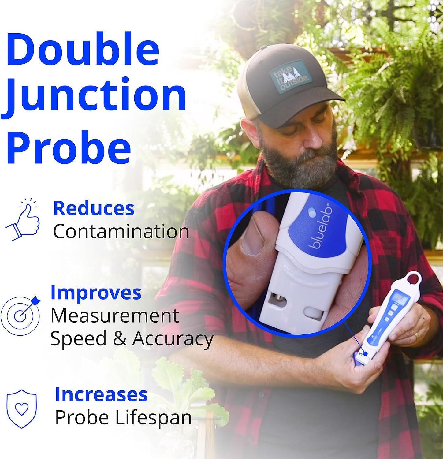 Bluelab pH Pen Meter and Probe Care Kit pH for Optimal Plant Health | With Calibration Supplies, Storage Solution and