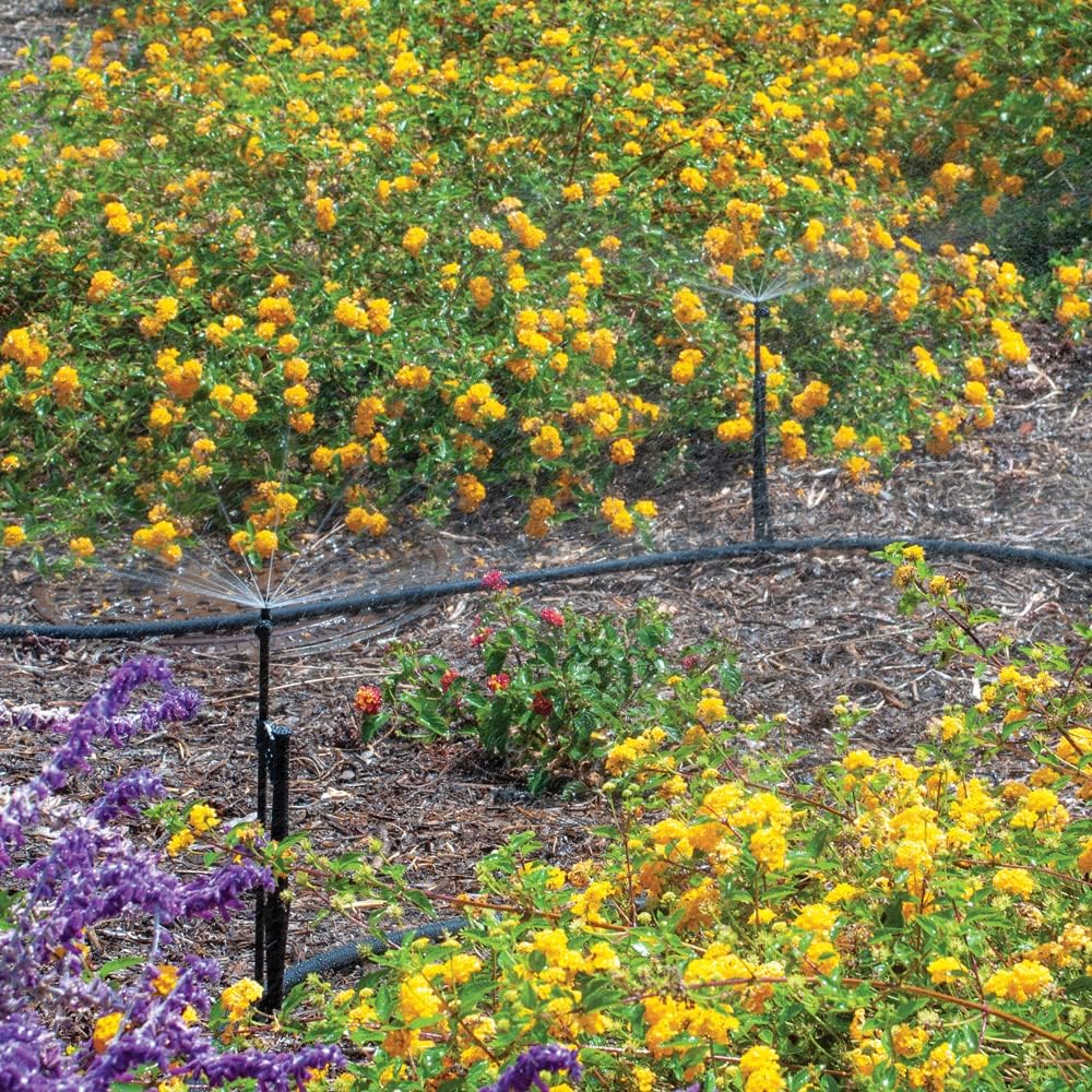 DIG SM50 Adjustable Micro Sprayer 46 Piece Kit for Gardens - Versatile and Efficient Watering up to 500 sq. ft.