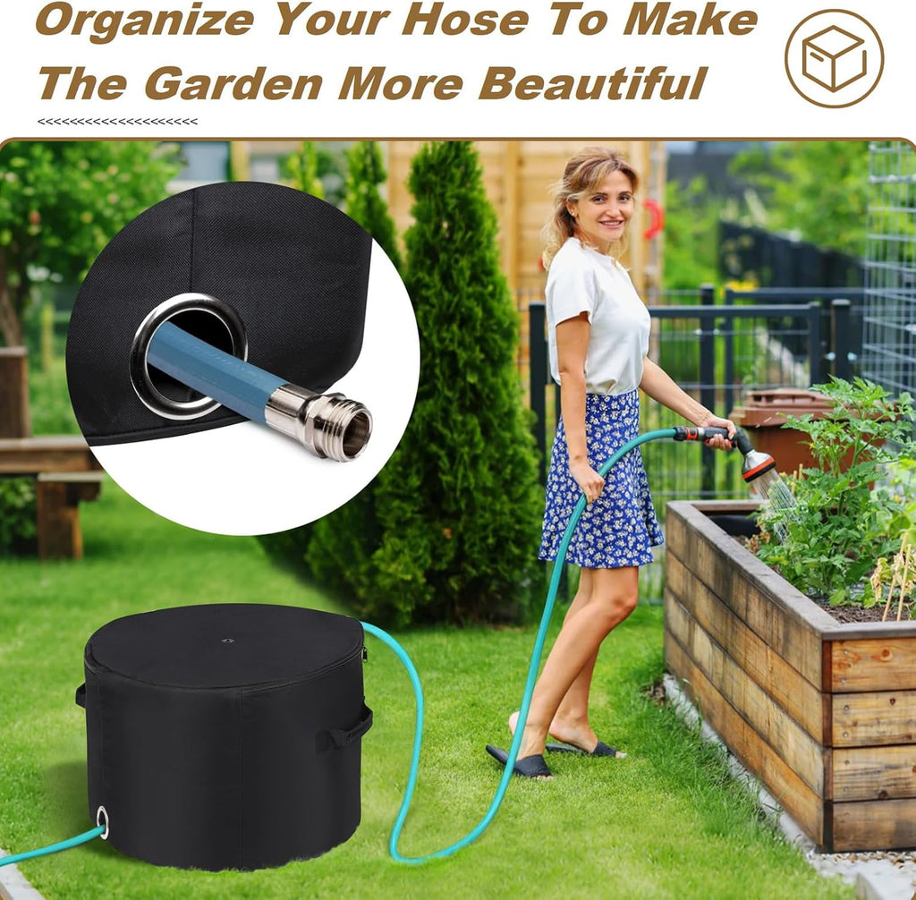 Garden Hose Holder storage bag, Hose pot protection bag, Storage bag for Garden tools, RV Hose Storage Bag, water hose