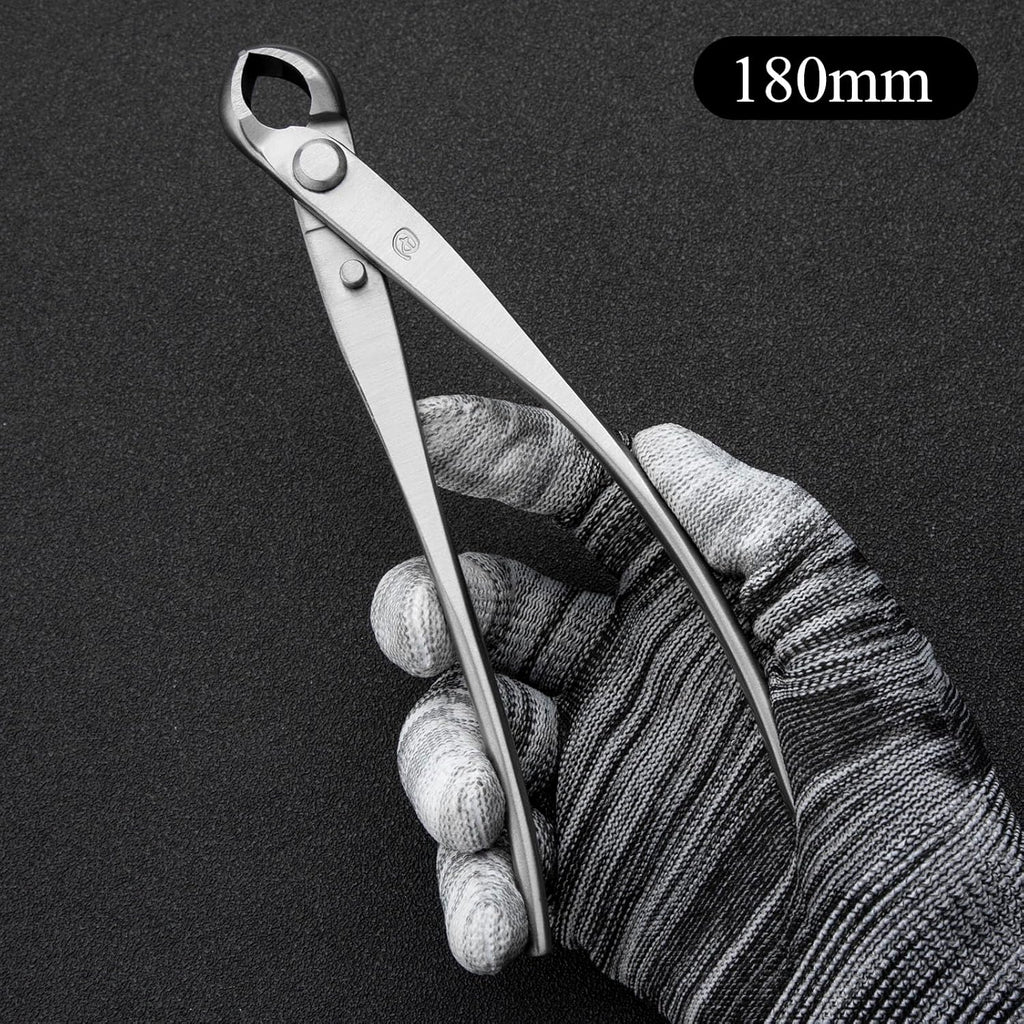 Small Size TianBonsai Bonsai Tools 5-Piece Alloy Steel Bonsai tool Kit In Cluding 180mm Long Handle Scissors / 180mm