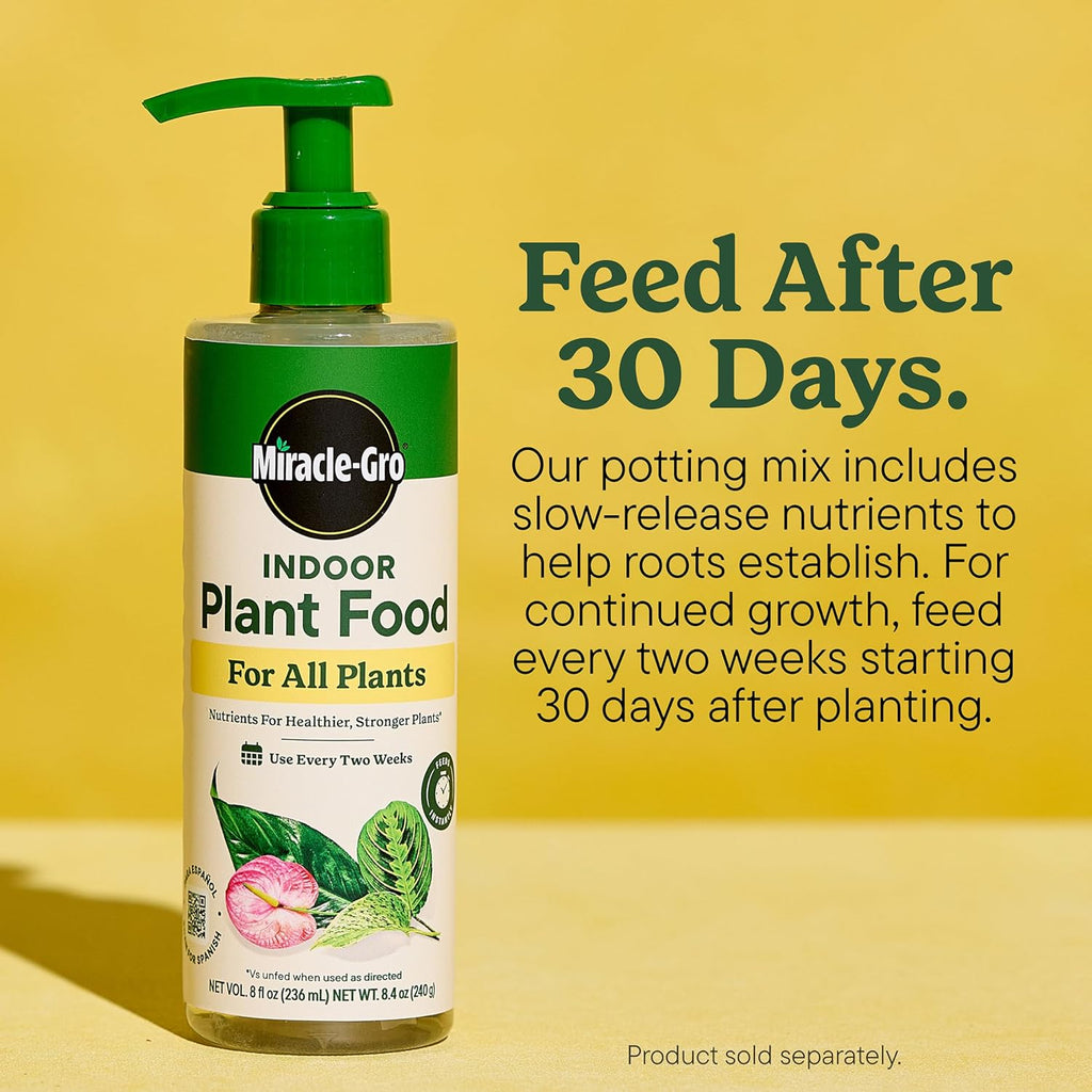 Gro Indoor Potting Mix for All Plants, 16 qt. (2-Pack) | Use with Houseplants and More, Feeds for up to 6 Months