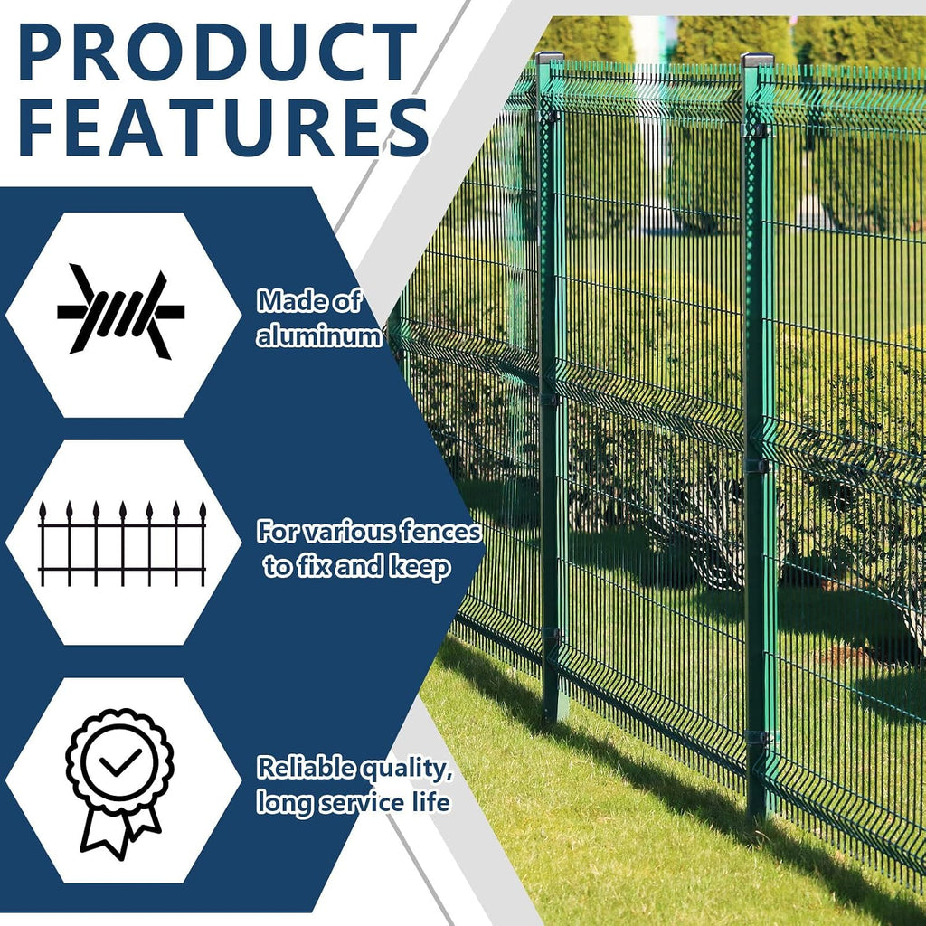 T Post Wire Clips 300 Pcs Galvanized Steel Fence Clips for Securing Barbed Convenient Pre-Cut Wire Ties Garden Farm
