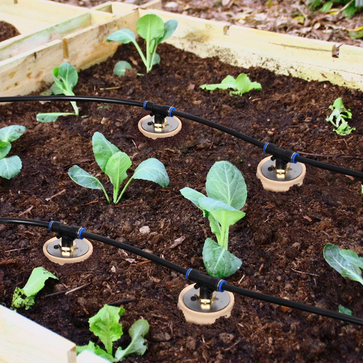 6pcs Plant Watering Device Easy Self Watering Planter for Your Garden 17oz Olla Watering System 3.1x3.1x6inClassic