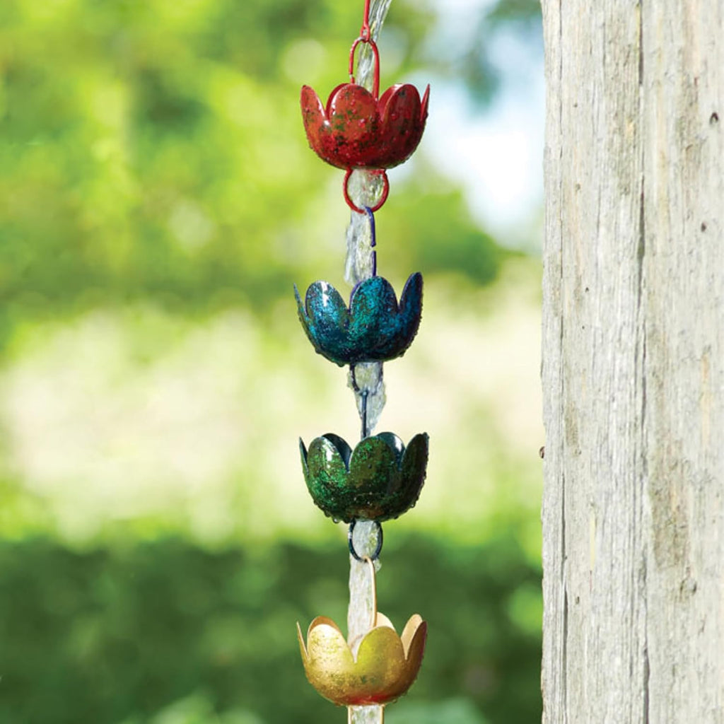 ANCIENTRCLILMIR Lily Multicolor Rain Chainc, Unisex-Adult (Set of 1)