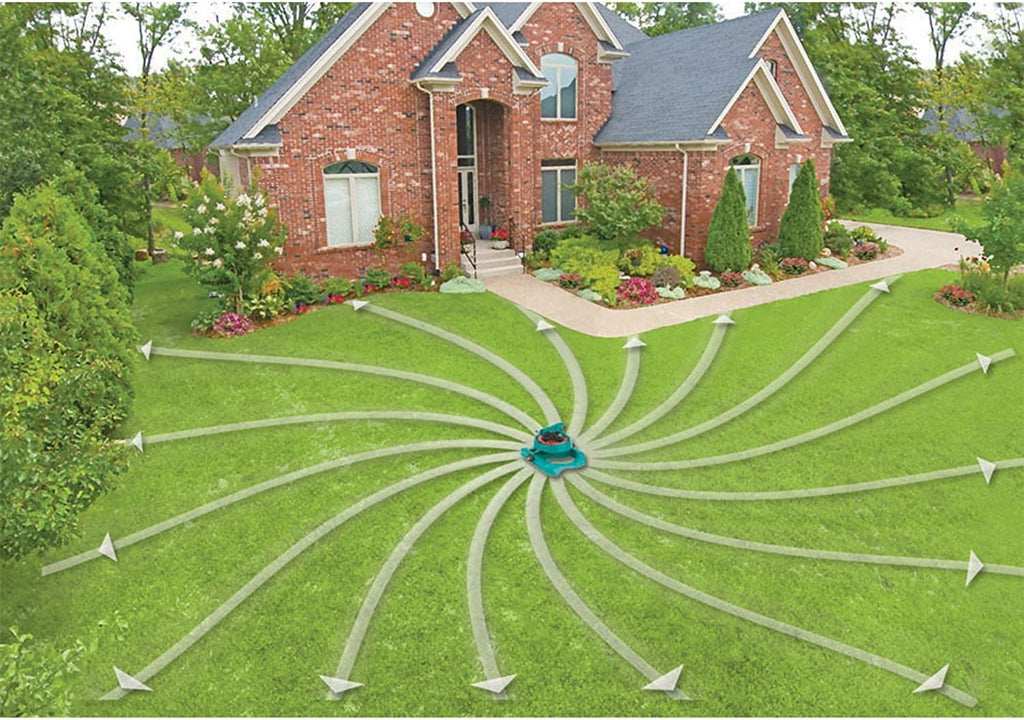 Gilmour 819603-1001 196SPB Impulse Polymer Sled Base Medium Duty Adjustable Pattern Master Circular Sprinkler