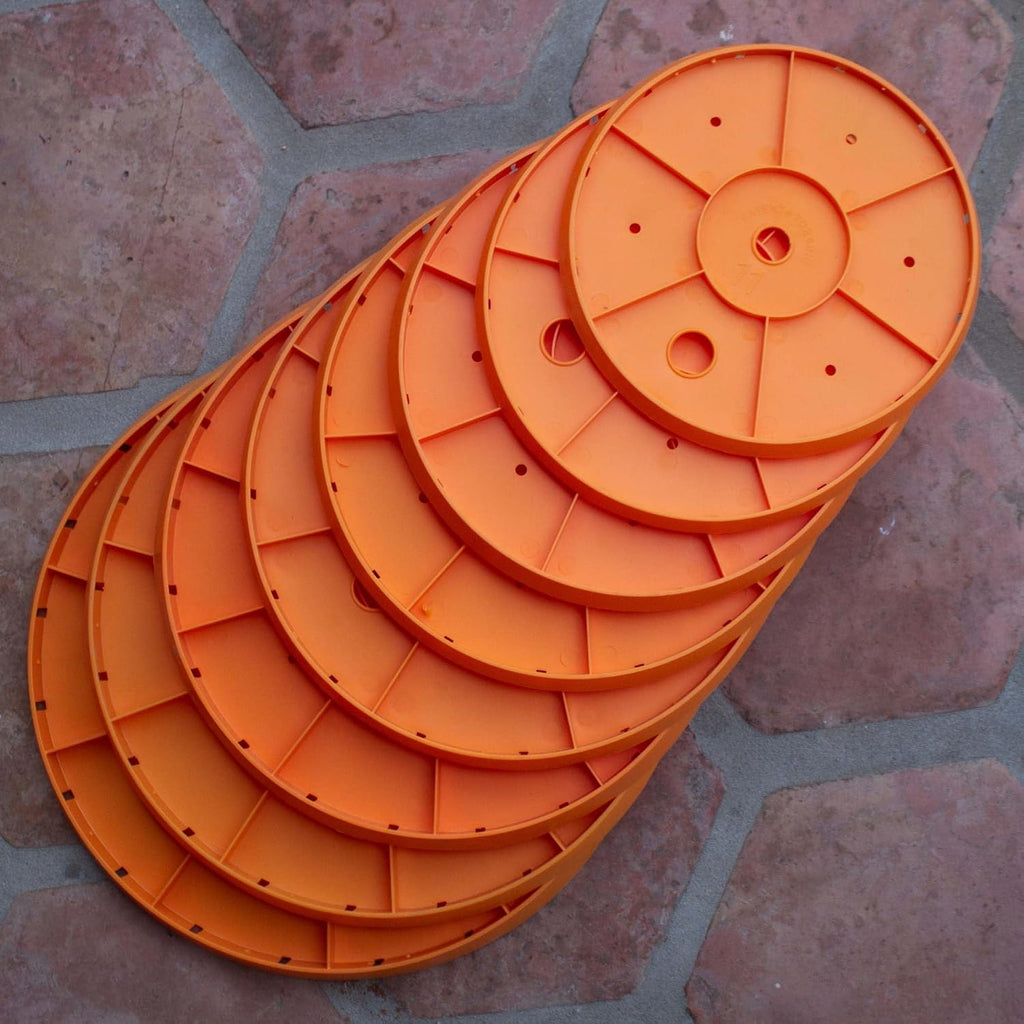 Bloem Ups-A-Daisy 11" Soil-Saving Insert for Round Planters, 2-Pack | Soil-saving inserts with drainage holes for round