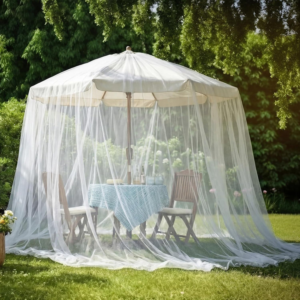 15 x 33 ft Garden Mesh Netting Insect Mosquito Net, White, 1 Pcs | Pest Barrier for Vegetables, Large Fruits Tree Net