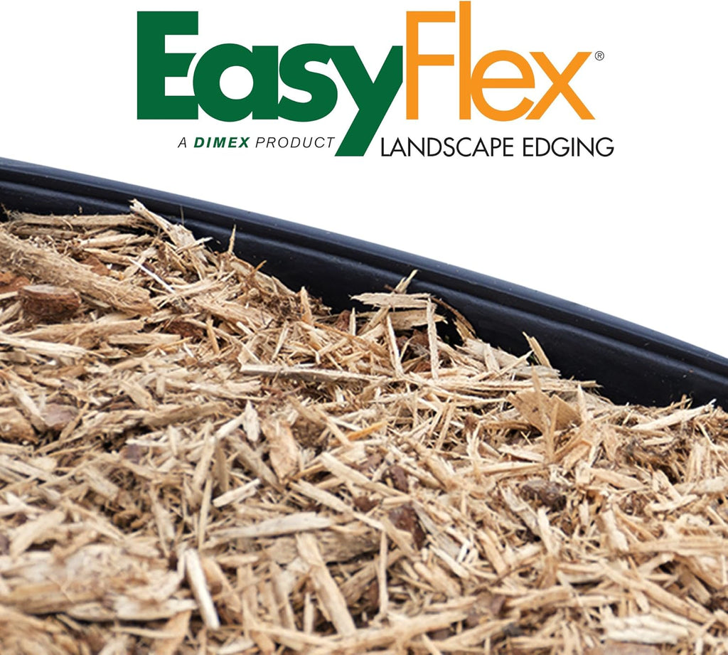 EasyFlex No-Dig Landscape Edging Kit - 100 ft., Black