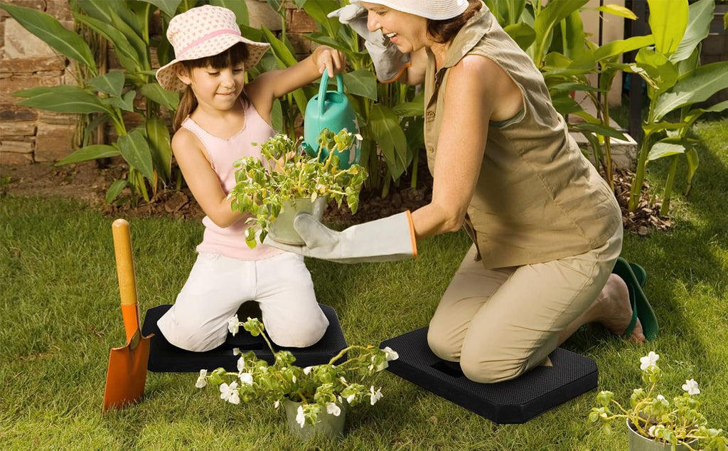 Hacaroa 3 Pack Extra Thick Kneeling Pad, EVA Foam Garden Kneeler Comfortable Knee Pad Cushion for Work, Gardening, Baby