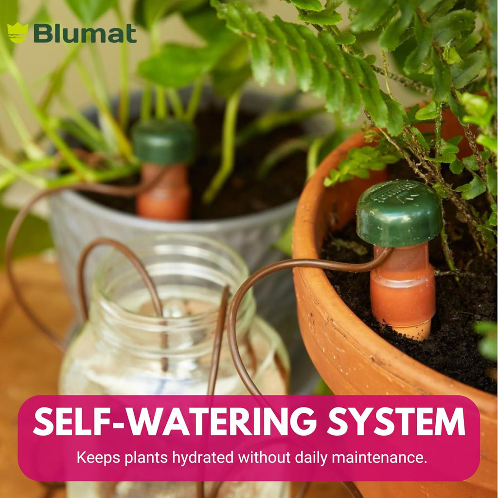 Blumat Plant Watering Devices | Classic XL Self Watering Planter Insert | Automatic Drip Plant Watering Stakes for Pots