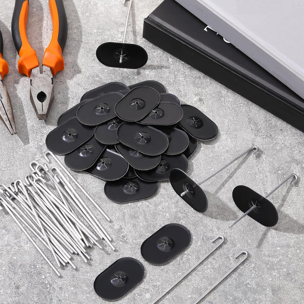 Solar Panel Bird Guard Fastener Clips Guard Clips Kit for Bird Pigeon Fence Roll Kit Stainless Steel Critter Fastener