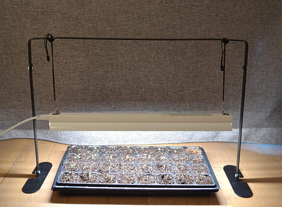 2ft Grow Light for Seed Starting,LED Grow Lamp for Indoor Plants,Seedling Grow Light with Stand,Seed Starter Light Kit