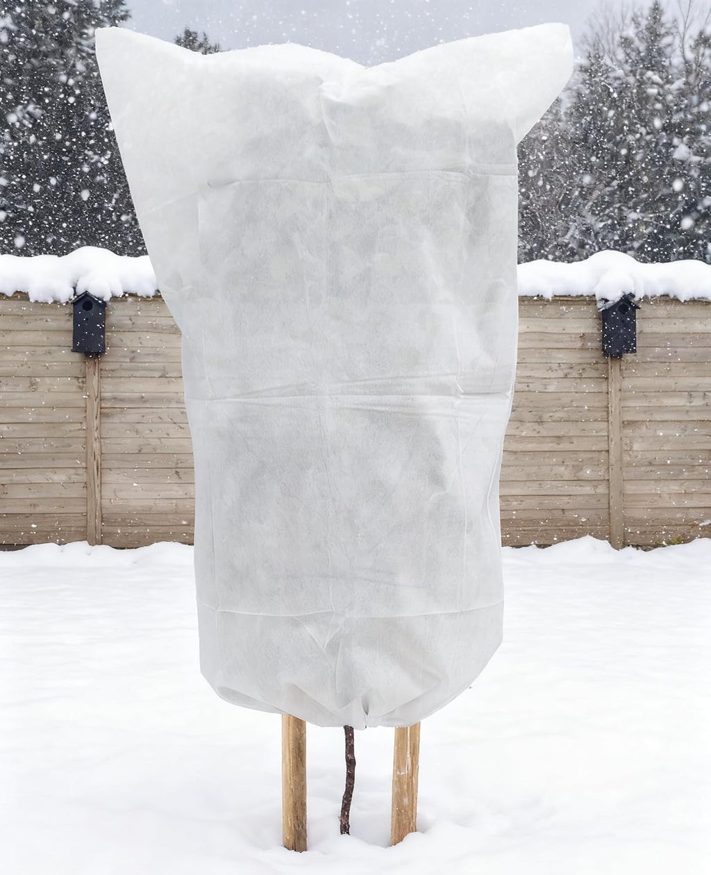 EAONE 12 Pack Plant Covers Freeze Protection, 32x47'' Winter Frosts Cloth for Outdoor Plants, Reusable Frost Blankets