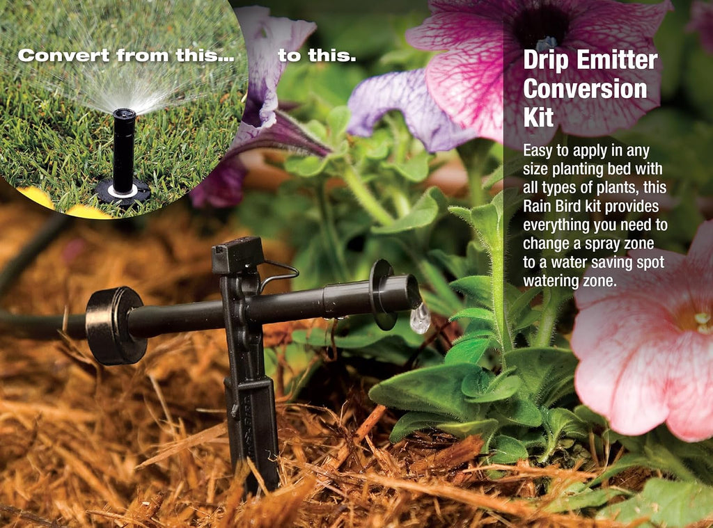 Rain Bird CNV182EMS Drip Irrigation Kit, 1/4"