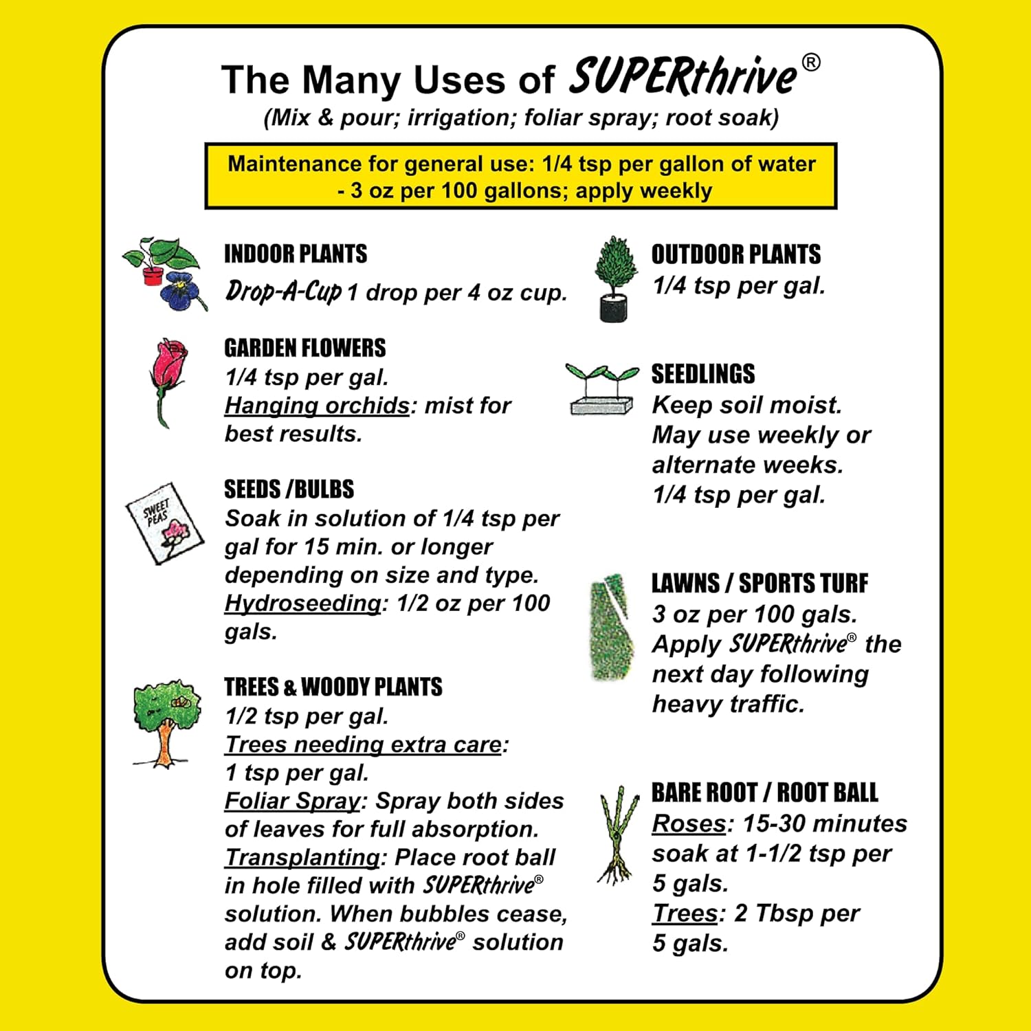 SUPERthrive Vitamin Solution with Kelp, Liquid Concentrate, 1 Pint | 0.5-0-0 formula with kelp extract. For