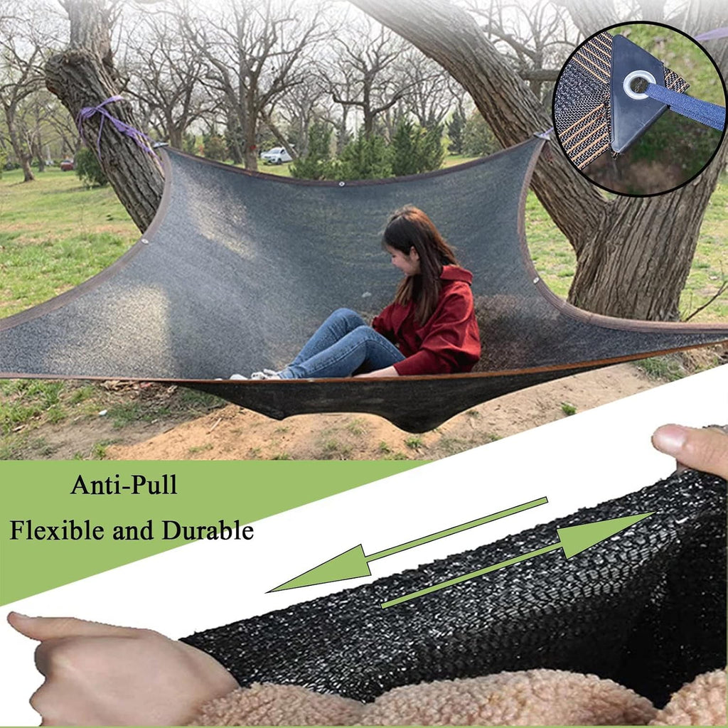 Shade Cloth Garden Shade Mesh Netting with Grommets Outdoor Sun Shade Cover for Pergola Patio Plants Greenhouse Chicken