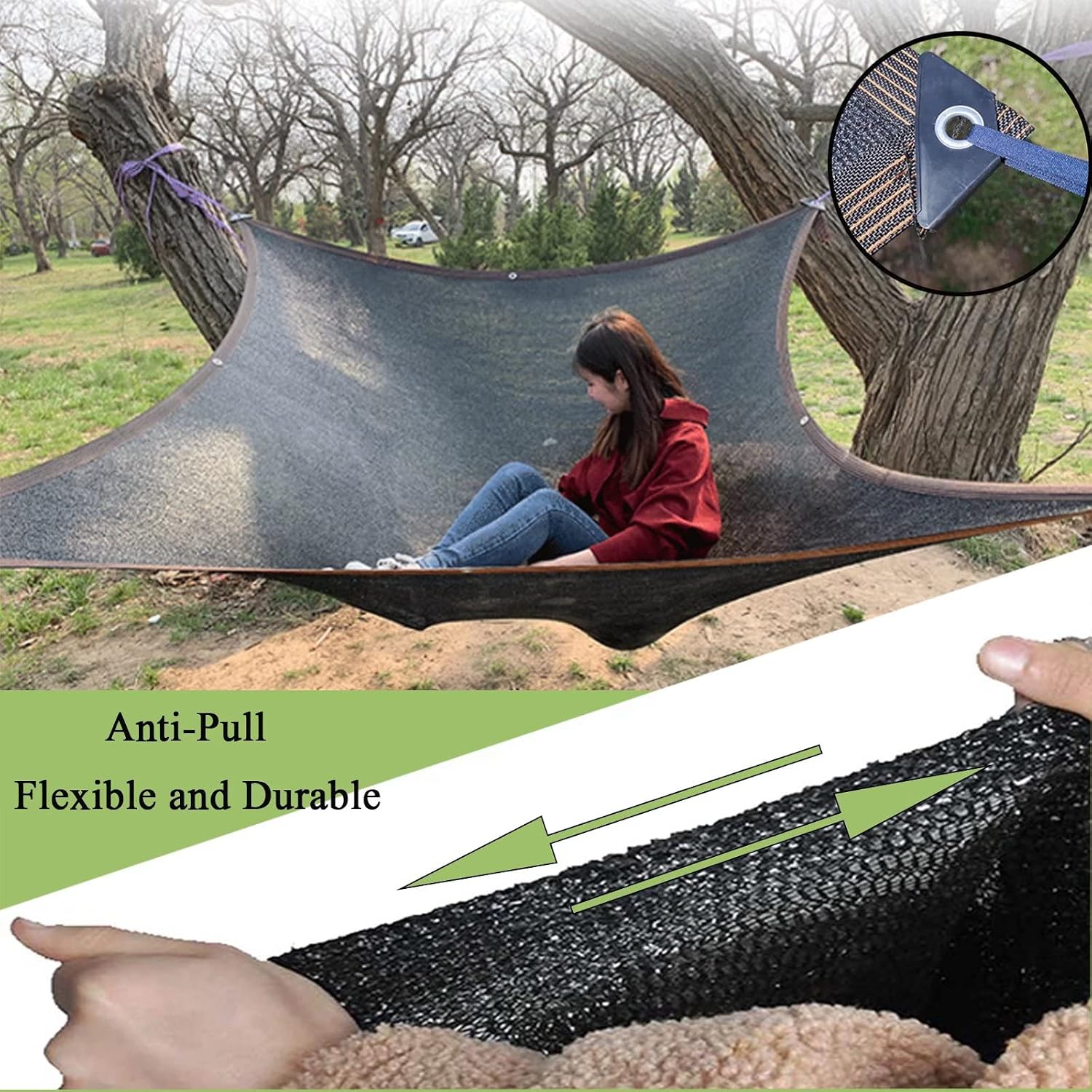Shade Cloth Garden Shade Mesh Netting with Grommets Outdoor Sun Shade Cover for Pergola Patio Plants Greenhouse Chicken
