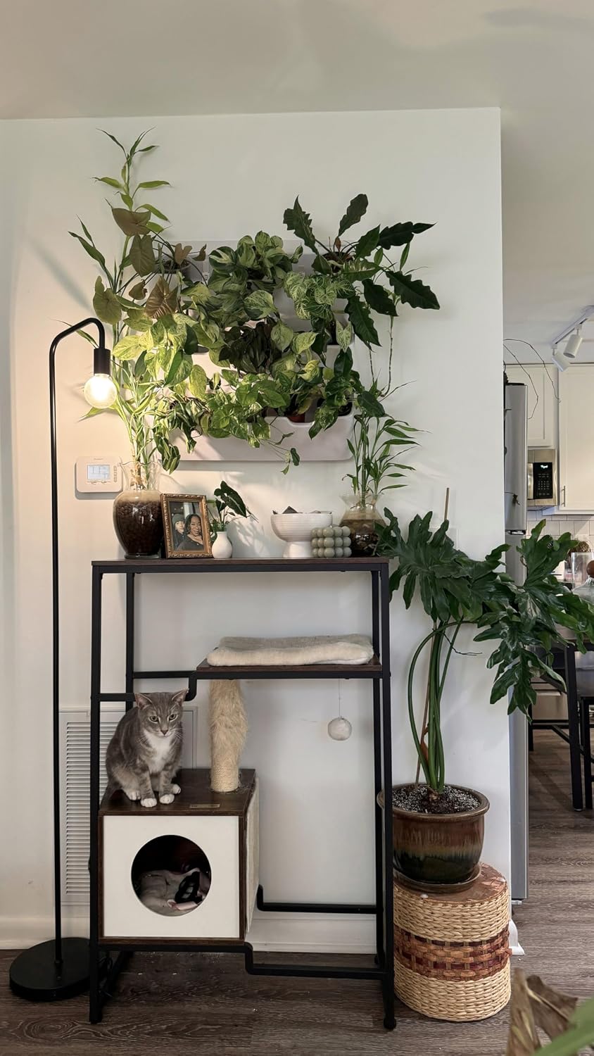 BOXSAND-12 Vertical Wall Planter for 12 Plants – Indoor/Outdoor Living Wall, Space-Saving Vertical Garden System, Easy