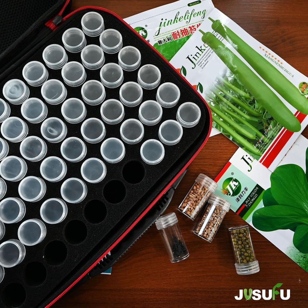 Seed Organizer Storage Box | 60 Slots Seed Organizer For Categorizing And Storing Seed (seed not included)