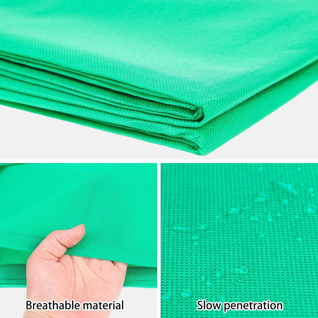Homimp Plant Covers Freeze Protection, 2 Pack Frost Covers with Zipper Drawstring (71" x 47.3") Plant Protection Cover