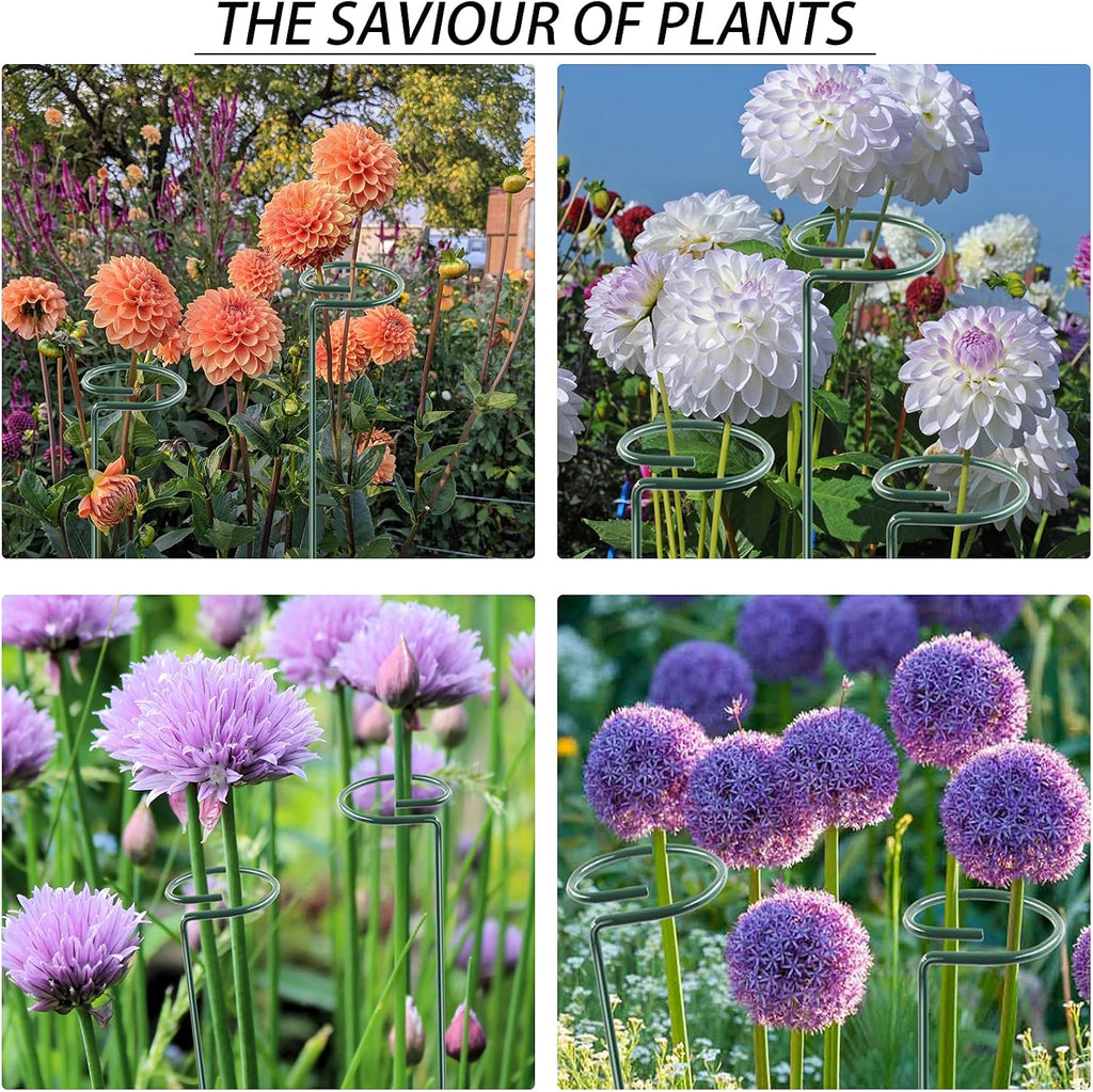 12 Pack 36 inch Plant Support Stakes,Single Stem Plant Support Stake Single Plant Stem Garden Flower Support Stake