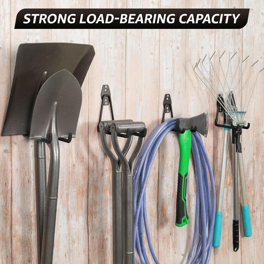 Heavy Duty Garage Hooks for Storage & Hanging Items, 20-Pack | for Hanging Bikes, Hoses, Ladders, Ropes, Garden Tools;